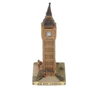 TOYANDONA Grosse Figurine en Résine Big Ben Vintage, Sculpture Décorative Rétro de 25 Cm, Souvenir de Voyage et Décoration Intérieure pour Bureau, Maison et Présents de Noël
