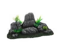 TOYANDONA Grotte Cachée pour Aquarium Résine Statue De Rocaille Cachette pour Crevettes Et Betta Décoration Artificielle pour Paysage Aquarium