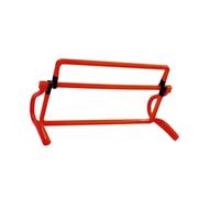 TOYANDONA Haies D’Entraînement Football Réglables, Pliables, en PP Jaune | Base Large Équilibrée, Structure Pliable et Stable, pour Circuits de Conditionnement sur Terrain, Jeunes Athlètes
