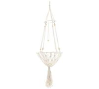 TOYANDONA Hamac pour Chat Tissé Bohème, Nid Suspendu Confortable en Coton | Couleur Kaki, Structure en Fer Résistante, pour Chats Jusqu’à 5kg, Style Décoratif pour Intérieur