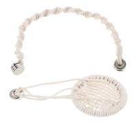 TOYANDONA Hamac pour Reptiles en Corde de Coton Tissé la Main - Grand Pont Suspendu pour Terrarium, Pont D’Escalade et Cachette pour Araignée Sauteuse et Lézards, Accessoire Naturel
