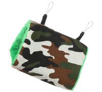 TOYANDONA Hamac Suspendu pour Oiseaux Nid Douillet Camouflage pour Calopsittes Et Perroquets Maison Oiseaux Chaude Coton Abri Confortable pour Hiver