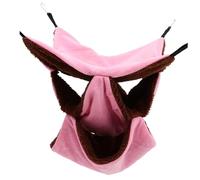 TOYANDONA Hamac Suspendu pour Rongeurs Lit Douillet à Trois Couches pour Hamsters Chinchillas Et Écureuils Accessoire Confortable Et Décoratif pour Animaux Domestiques