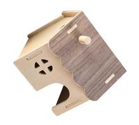 TOYANDONA Hamster Hideout Villa Multi-Chambres Abri Sécurisé pour Hamsters Cochons Souris et Hérissons Maison et Facile à Nettoyer