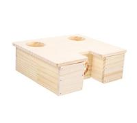 TOYANDONA Hamster House Labyrinthe Villa Aire de Jeu Spacieuse et Sécurisée pour Hamsters et Petits Rongeurs Plateau de Jeu Amovible Facile à Nettoyer Matériau Premium sans Danger