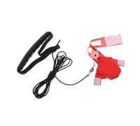 TOYANDONA Harnais Parrot Flight Suit et Confortable avec Laisse pour Perroquets et Calopsittes Combinaison de Vol Réutilisable et Stable pour Oiseaux Accessoires pour Soins Doiseaux