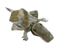 TOYANDONA Hoodie pour Animaux Peluche Chaude Forme de Dinosaure Costume et pour Chiens et Vêtements Dhiver Amusants pour Compagnie