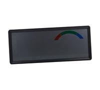 TOYANDONA Horloge Murale avec Thermomètre Réveil Numérique avec Date Écran LCD Température Et Humidité Grand Nombre De Chiffres Horloges Numériques pour Chambres Noir Abs