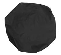 TOYANDONA Hotte de Barbecue imperméable couvercles de Grill Portable Grillage Circulaire de Plein air Pro Couverture de Grill Barbecue Robuste Couvre-Grill extérieur Housses de Barbecue Noir