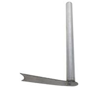 TOYANDONA Houe à Main en Fer pour Jardinage Petite Houe Désherbeuse à Manche Court de Jardin Robuste pour Ameublir la Terre Désherber et Cultiver Potager et Parterre Surélevé