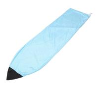 TOYANDONA Housse Chaussette de Protection pour Planche de Surf 180x50 Cm, Extensible et Pliable en Textile Souple Bleu, Résistante aux UV et Chocs, pour Transport et Voyages de Surf