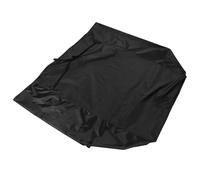 TOYANDONA Housse de Cheminée Extérieure Imperméable en Tissu Oxford 420d Noir 142 X 94 X 66 Cm, Protection Intégrale la Poussière, Pluie et UV pour Foyer Extérieur de Terrasse, Résistante