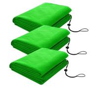 TOYANDONA Housse de Protection pour Plantes de Jardin Lot de 3 Housses Non Tissées Cordon de Serrage Protection Gel Housse d'hiver pour Arbustes et Légumes