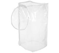 TOYANDONA Housse Transparente en PVC pour Bouteille de Gaz Propane 5 Kg Étanche la Poussière la Pluie, Protection Robuste pour Réservoir Extérieur, Usage Camping, Barbecue, Caravane