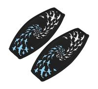 TOYANDONA Housses de Sangle en Néoprène Double Couche pour Masque de Plongée Lot de 2 Protection Anti-Irritation et Respectueuse des Cheveux, Adaptées aux Lacs et Piscines