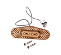 TOYANDONA Humbucker Cordes Bois Érable pour Guitare Cigar Box Micro Pickup par Cire Tonalité Équilibrée Classique Dimensions Compactes