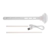 TOYANDONA Humidificateur USB Créatif de Barre, 1 Pièce, Humidification D'air Silencieuse pour Bureau et Chambre, Compatible Bouteilles, Matériau sans Substance Nocive, Blanc