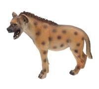TOYANDONA Hyène Simulé Plastique Figurine Hyène pour Garçon Fille Éducatif et Décoratif pour Maison Bureau et Projets DIY