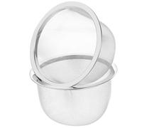 TOYANDONA Infuseur à Thé en Acier Inoxydable 2 Pièces Filtre à Mailles Fines 8 CM pour Cafetière et Usage Quotidien