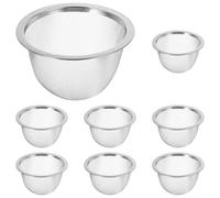 TOYANDONA Infuseur à Thé en Acier Inoxydable 8 Pièces Filtre à Maille Fine Passoire à Thé pour Théière Dimensions Compactes 7,6 X 5 CM et Herbes Usage Domestique