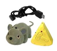 TOYANDONA Interactif Chat Et Souris USB Mini-Jouets Jouets pour Enfants Souris Rechargeable Chat Accessoires Photo du Festival Accessoire De Farces Effrayantes Abdos