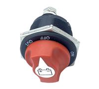 TOYANDONA Interrupteur Isolateur Batterie Étanche Coupe-circuit Principal pour Voiture Bateau Rv et Atv Protection Anti-corrosion et Économie Énergie