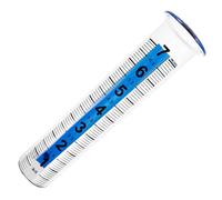 TOYANDONA Jauge de Pluie Plastique Transparente pour Jardin Outil Précis de Mesure des Précipitations avec Échelle Claire pour Pelouse et Extérieur Réutilisable