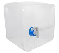 TOYANDONA Jerrican d'eau Portable Pliable 15l en PP PE Robinet | Réserve D'eau Fraîche, Poignée Intégrée et Large Ouverture, pour Pique-niques et Camping