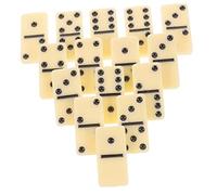 TOYANDONA Jeu de Dominos Classique pour Adultes Bloc de Dominos 1 Set Jeux de Société pour Fête Amusement en Famille