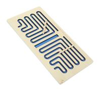 TOYANDONA Jeu De Labyrinthe Interhémisphérique en Bois pour Garçon Et Filles, Entraînement Cerveau Gauche Et Droit, Coordination Main-œil, Jouet Éducatif Bleu, Développement Cognitif,