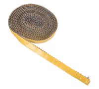 TOYANDONA Joint de Porte pour Poêle à Bois Auto-adhésif Bande Étanchéité Plate de Haute Température Résistant Chaleur pour Inserts Cheminée et Poêles Bois