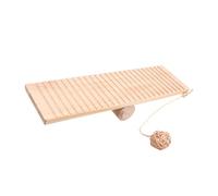 TOYANDONA Jouet à Bascule en Bois pour Hamster, Balançoire pour Petits Animaux, Jouet D’équilibre Solide, 15 Cm, Jeu D’intérieur pour Cage, Adapté Aux Hamsters Nains Et Petits Rongeurs
