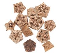 TOYANDONA Jouet à Mâcher pour Perroquets Naturel en Fruit Sec Blocs De 12 pour Déchiqueter La Cage