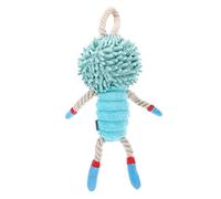 TOYANDONA Jouet à Tirer pour Chien Corde Élastique Son Grinçant Jouet Interactif pour Chiots