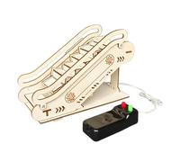TOYANDONA Jouet Escalator Électrique DIY Modèle Scientifique avec Bande Transporteuse Kit Éducatif pour Enfants Développement Créatif Et Compétences Pratiques
