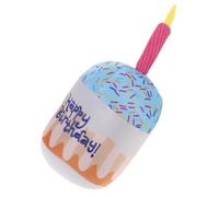 TOYANDONA Jouet Interactif pour Chat Peluche Souple Jouet à Mâcher pour Chaton Forme De Gâteau