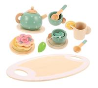 TOYANDONA Jouets de Thé pour Garçon Fille Service à Thé Cartoonesque pour Jeux de Rôle et Apprentissage pour Filles et Garçons Activités de Simulation et Pâtisserie