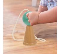 TOYANDONA Kendama Bois Résistant pour Garçon Fille Amélioration Coordination Main-œil et Motricité Exercice Habileté Manuelle Activité Ludique et Éducative