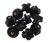 TOYANDONA Kit 10 Pièces Écrous et Vis de Protection de Filtre à Air pour Tronçonneuse à Essence, Boîtier Précis, Montage Rapide, Compatible Multif Marques, Usage Extérieur Forestier