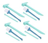 TOYANDONA Kit Archéologie Garçon Fille Marteau Ciseau Brosse et Pelle Éducatif Fouilles et Gemmes Jeu Créatif pour Garçons et Filles