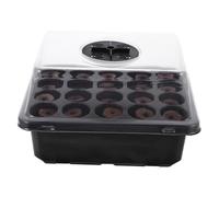 TOYANDONA Kit de Alvéoles pour Semis Plateau de Germination Plastique Durable Maintien de Lhumidité pour Culture Intérieure et Bac à Plantations Polyvalent pour Pousses