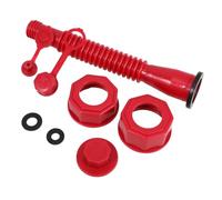 TOYANDONA Kit de Buses de Remplacement Rouge pour Bidon de Carburant, Ensemble D’Embouts Verseurs Pratiques et Adaptateur de Remplissage Compatible pour Réservoir Extérieur