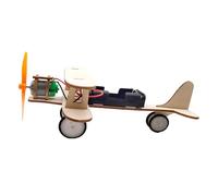 TOYANDONA Kit de Construction Avion en Bois à Monter Soi-Même Modèle Éducatif DIY Scientifique pour Garçon et Filles Matériel Pédagogique Développement Motricité l'esprit d'Analyse