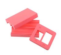 TOYANDONA Kit de Fabrication de Perles en Pâte Polymère Rouge 18-20 Mm, Moules à Billes D'argile pour Modelage Manuel, Outil Léger et Antiadhésif pour Loisirs Créatifs et Création de Bijoux