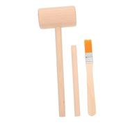 TOYANDONA Kit de Fouille Archéologique pour Garçon Fille Set de Outils Bois Léger Marteau Ciseau Brosse pour Jeu Éducatif et Développement Motricité Fine