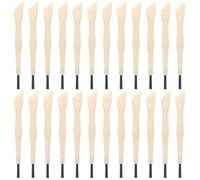 TOYANDONA Kit de fouilles archéologiques 36 pièces pour Enfants : Mini-Outils d'excavation à Double extrémité de 9 cm, Brosse et Pelle - Jouets de Simulation de creusement de Roches de