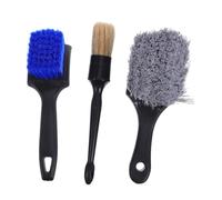 TOYANDONA Kit de nettoyage de pierres tombales en 3 pièces pour un usage | Brosse de nettoyage multi-usages robuste pour monuments en granit et en marbre, outil de nettoyage de pierre efficace