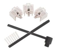 TOYANDONA Kit de Remplacement Aiguille Elliptique pour Platine Vinyle T-lp60 avec 3 Stylets de Remplacement, 1 Brosse de Nettoyage pour Stylet et 1 Brosse pour Disques - Entretien Précis