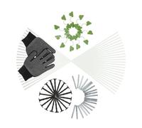 TOYANDONA Kit de Support pour Tunnel de Structure pour Protection des Cultures Installation Rapide et Facile Aux Intempéries Accessoires de Jardinage pour