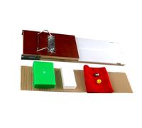 TOYANDONA Kit Expérimentation Physique Desktop Motion Gadget pour Éducation Newton Première Loi Outil Pédagogique de Mouvement Multifonction pour Apprentissage